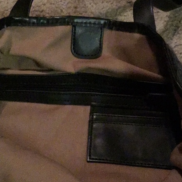 KELSEY DAGGER NWOT Gray Flannel TOTE BAG -2 STRAPS ROOMY INTERIOR PERFECT 4 NYER - Picture 7 of 8